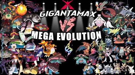 gigantamax vs mega evolution